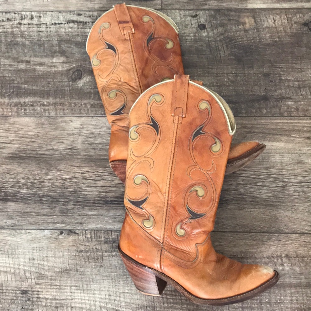 Acme vintage boots daisy duke boots
